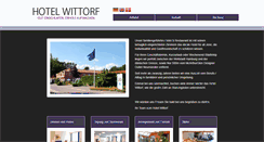Desktop Screenshot of hotel-wittorf.de